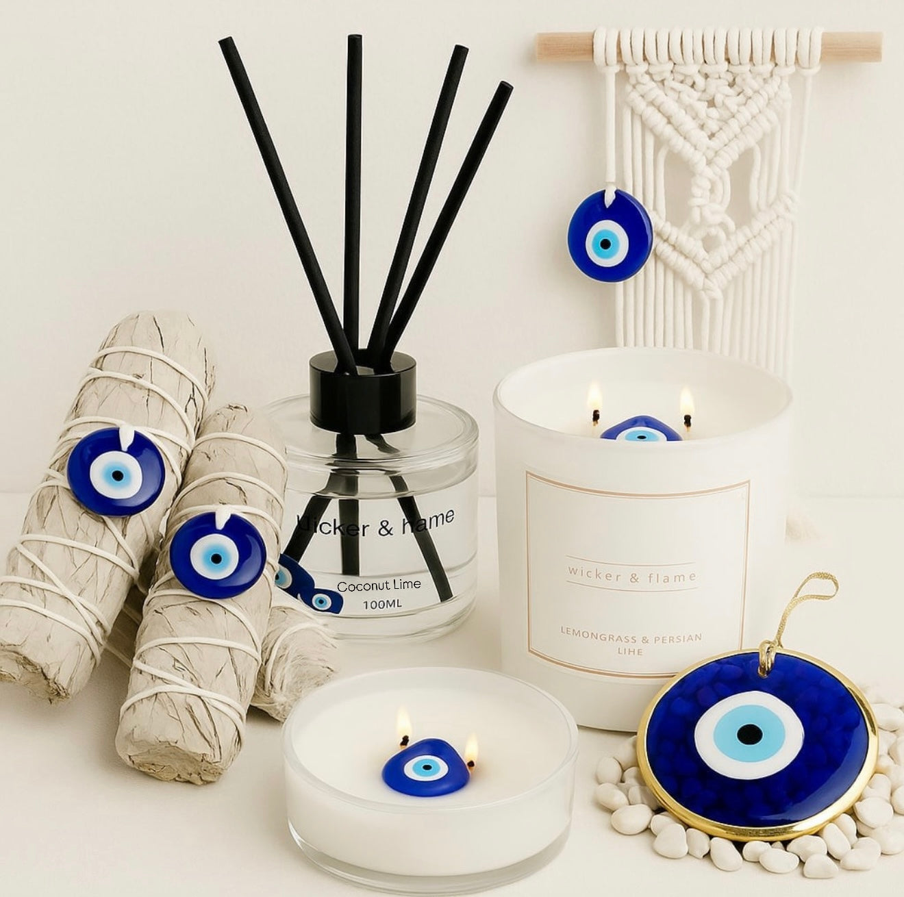 VANILLA SECRET EVIL EYE CANDLE 🧿
