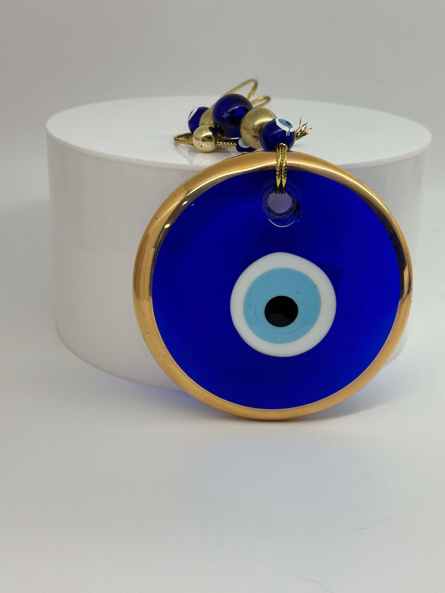 Classic Design With Gold Ring Evil Eye Amulet