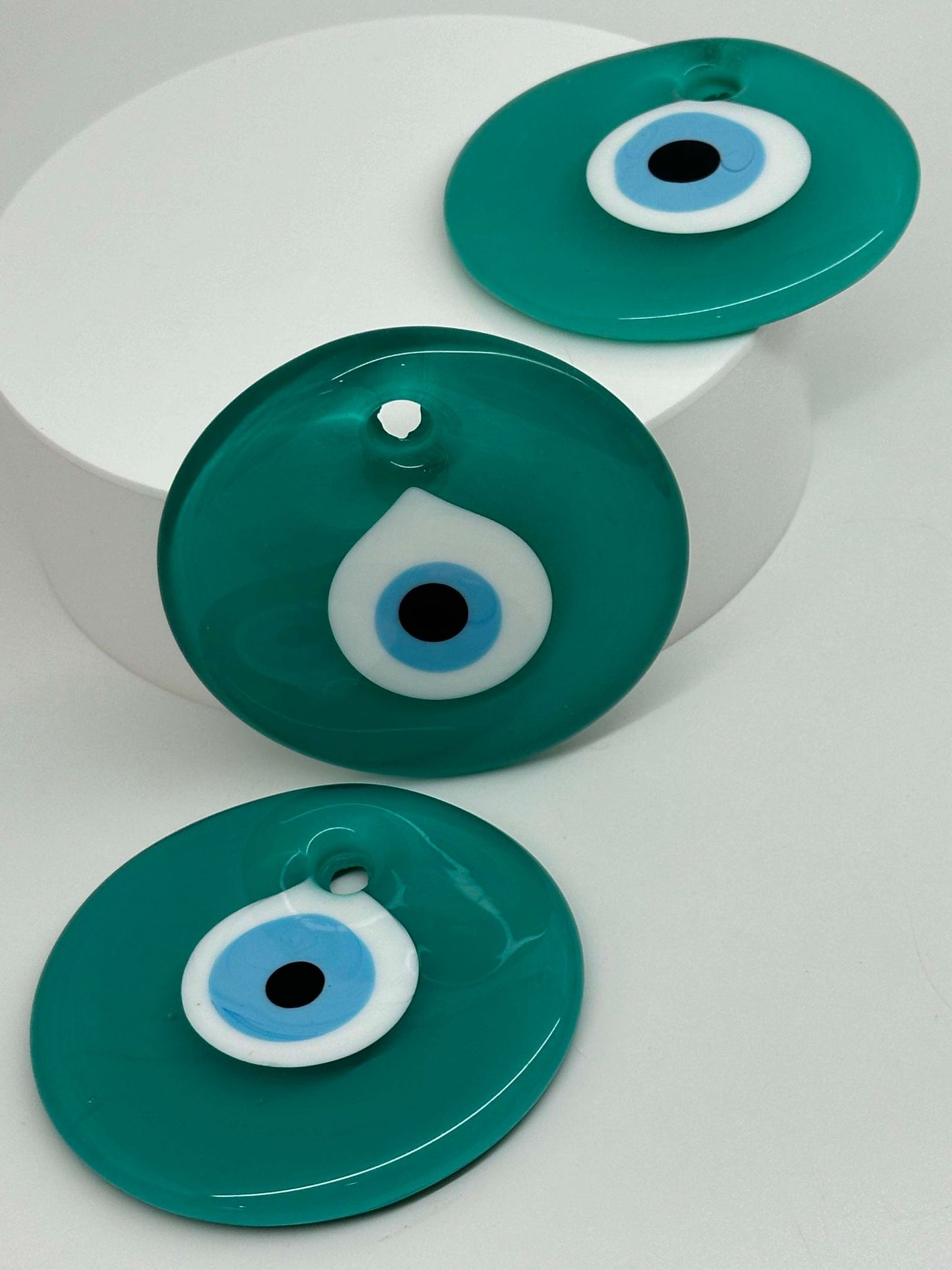 Green Evil Eye Amulet