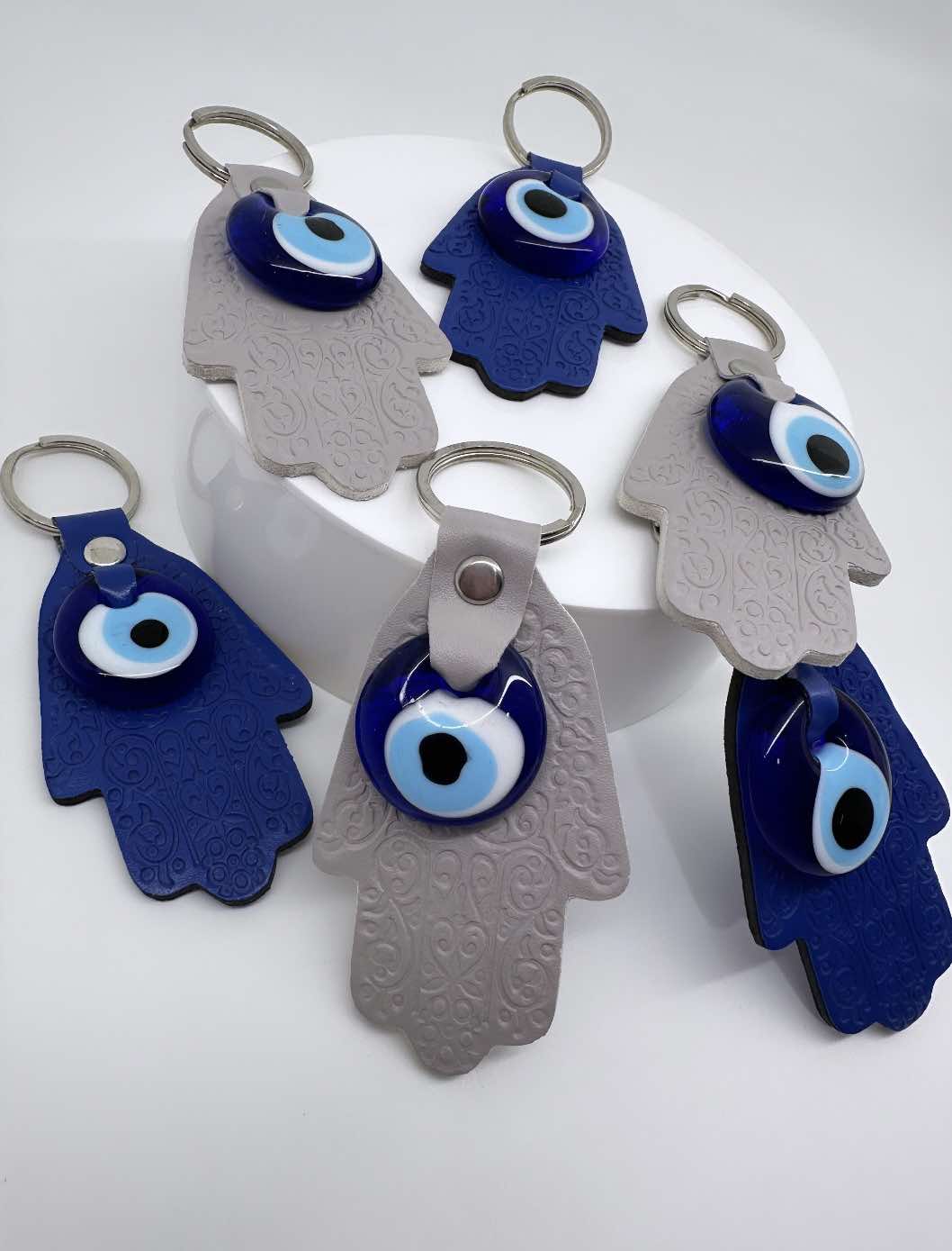 Hamsa + Evil Eye Key Chain Accessories