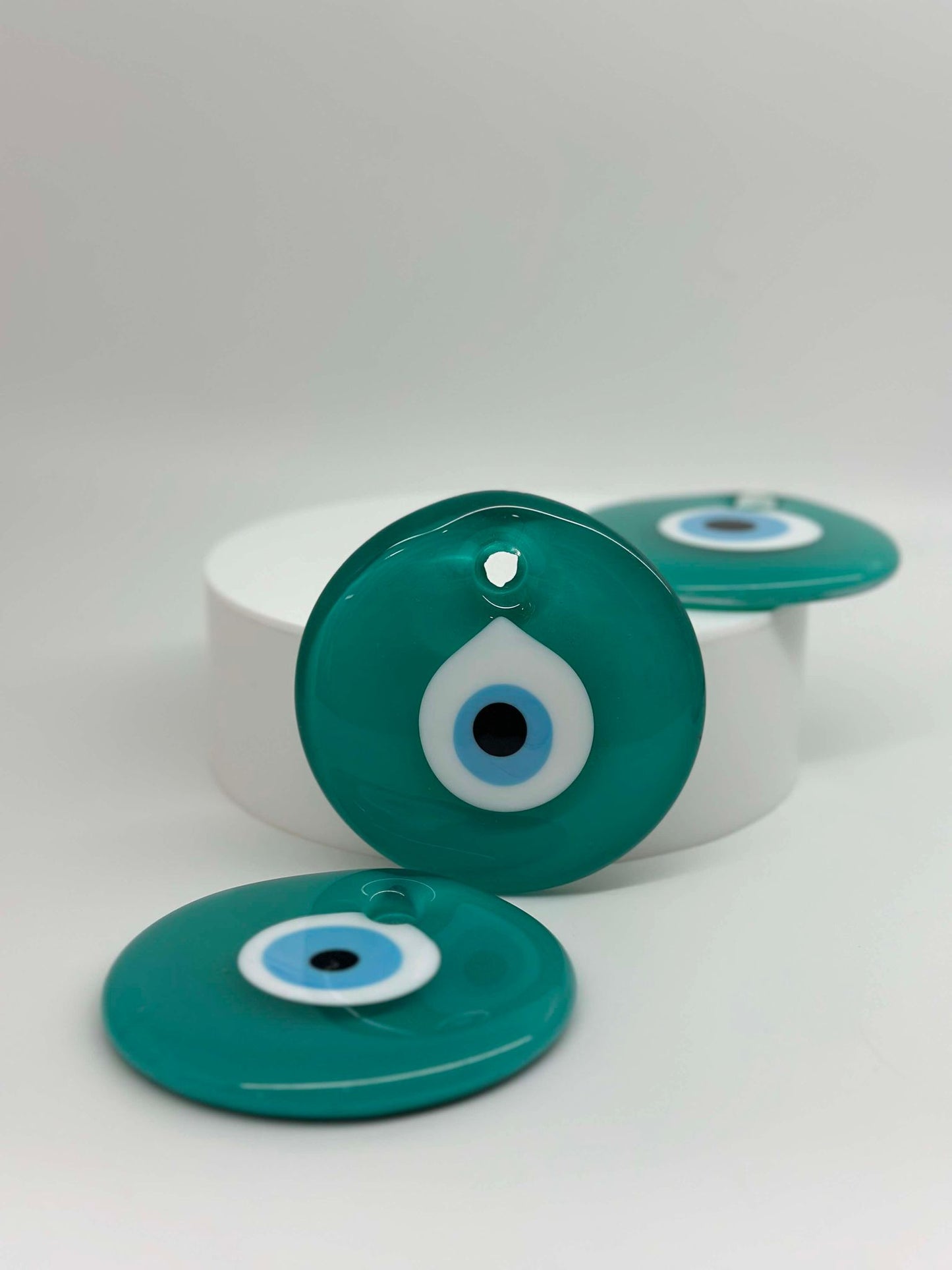 Green Evil Eye Amulet