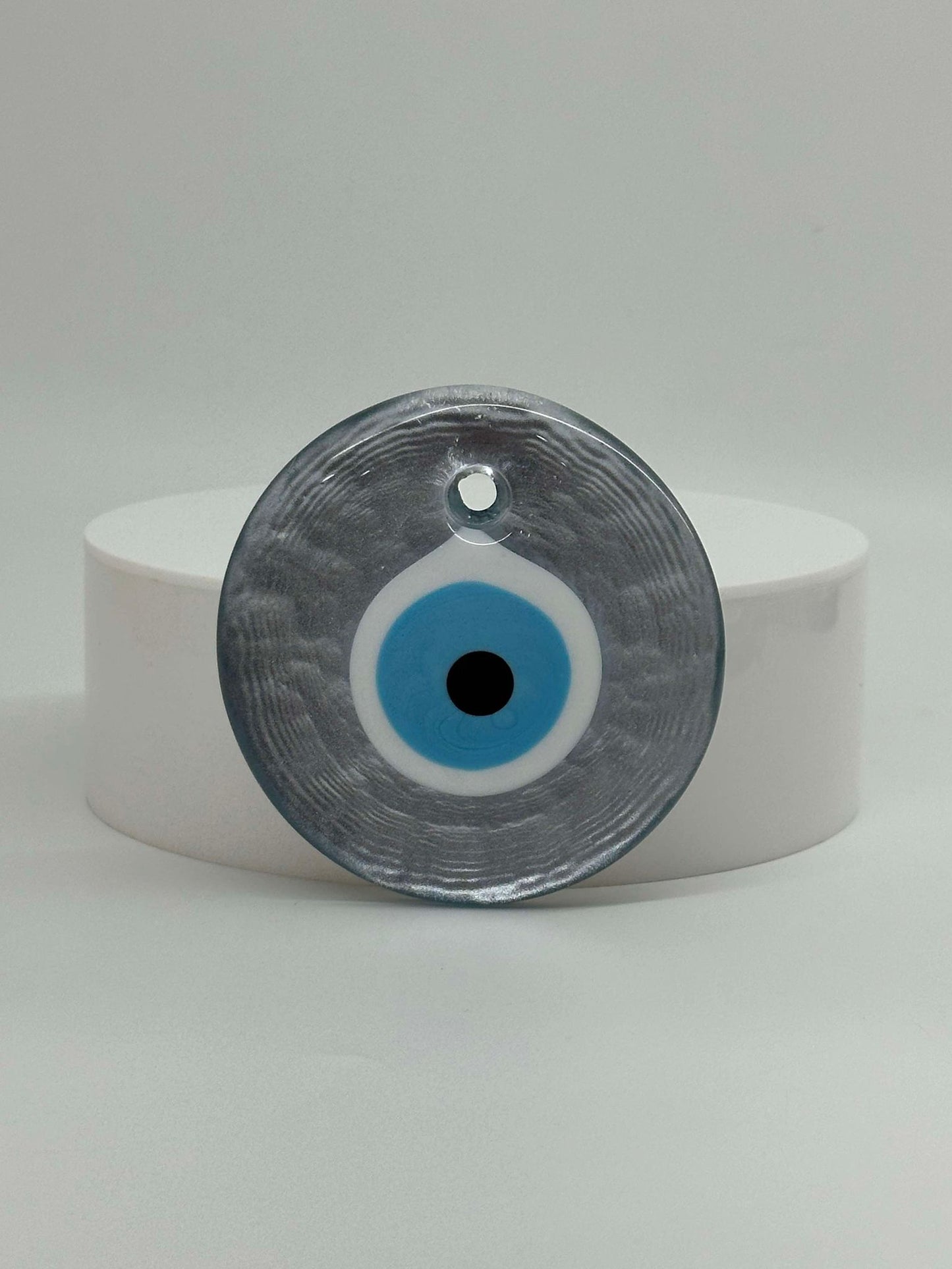 Silver Evil Eye Amulet