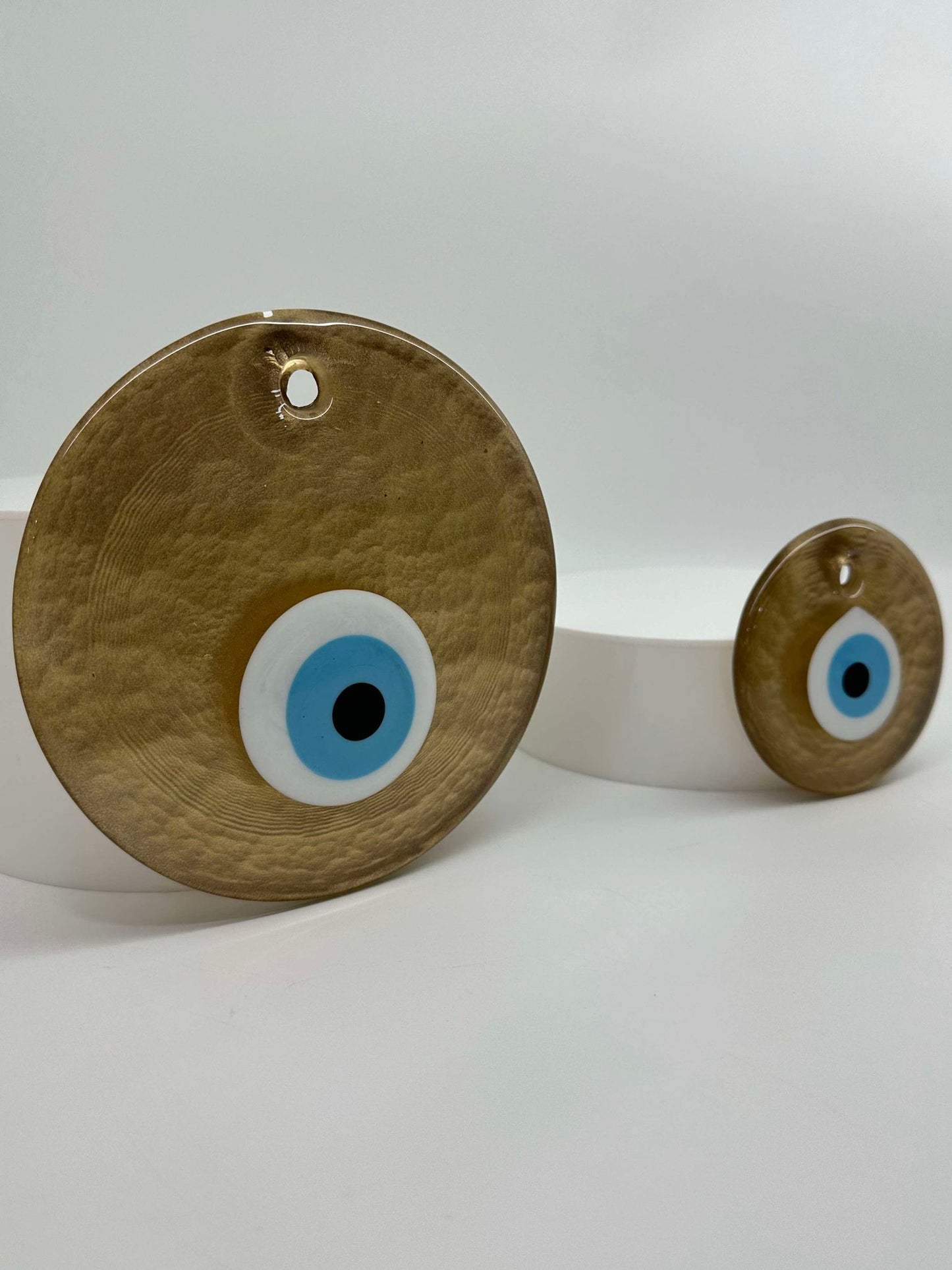 Gold Evil Eye Amulet (Small & Large)
