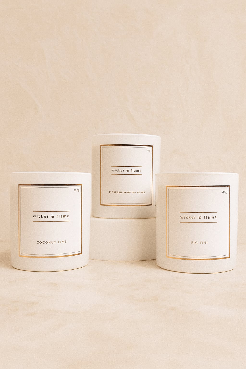 The Basic Vibes Candle Collection