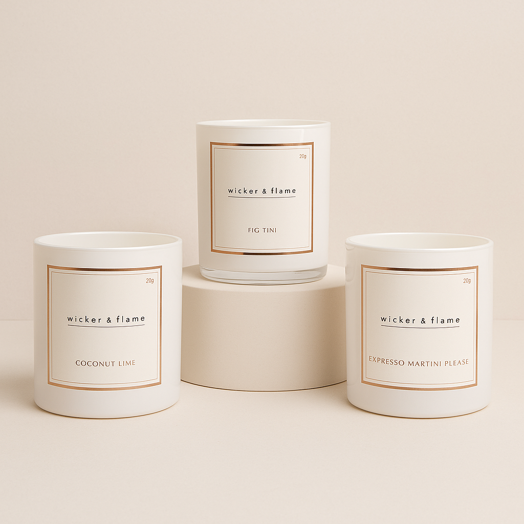The Basic Vibes Candle Collection
