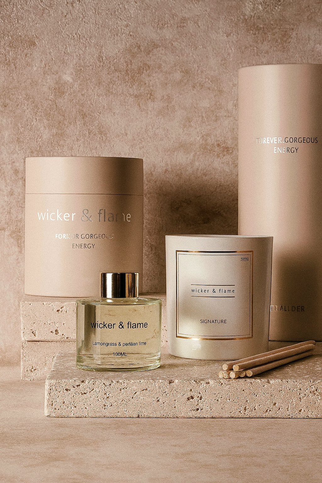 The Basic Vibes Candle Collection