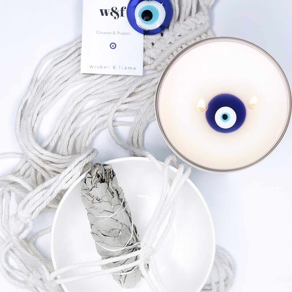 Japanese Honeysuckle - Evil Eye Candle 🧿