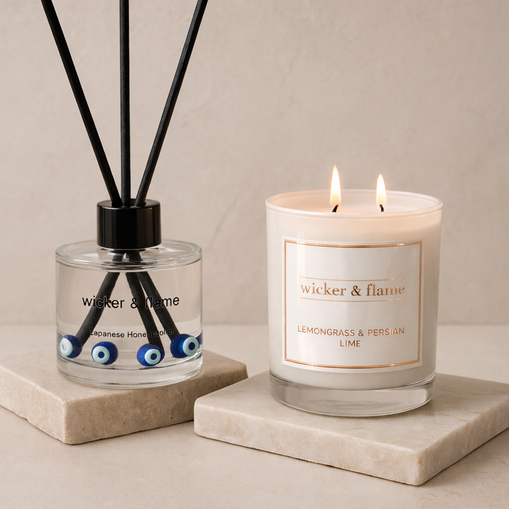 Lemongrass & Persian Lime - Evil Eye Candle 🧿