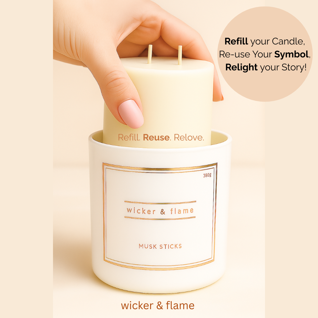 RE-FILL CANDLES