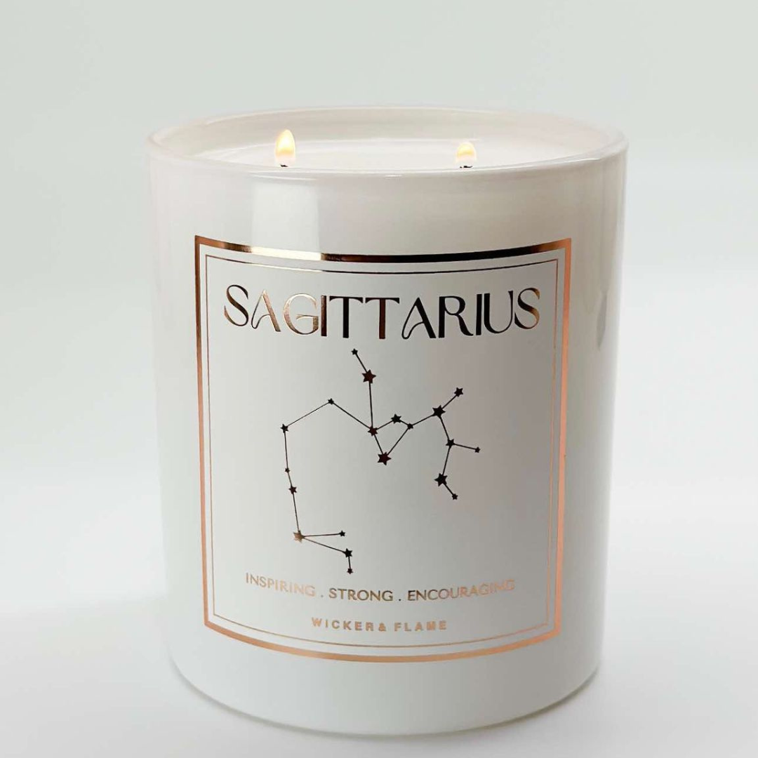 ♐ Sagittarius Zodiac Candle