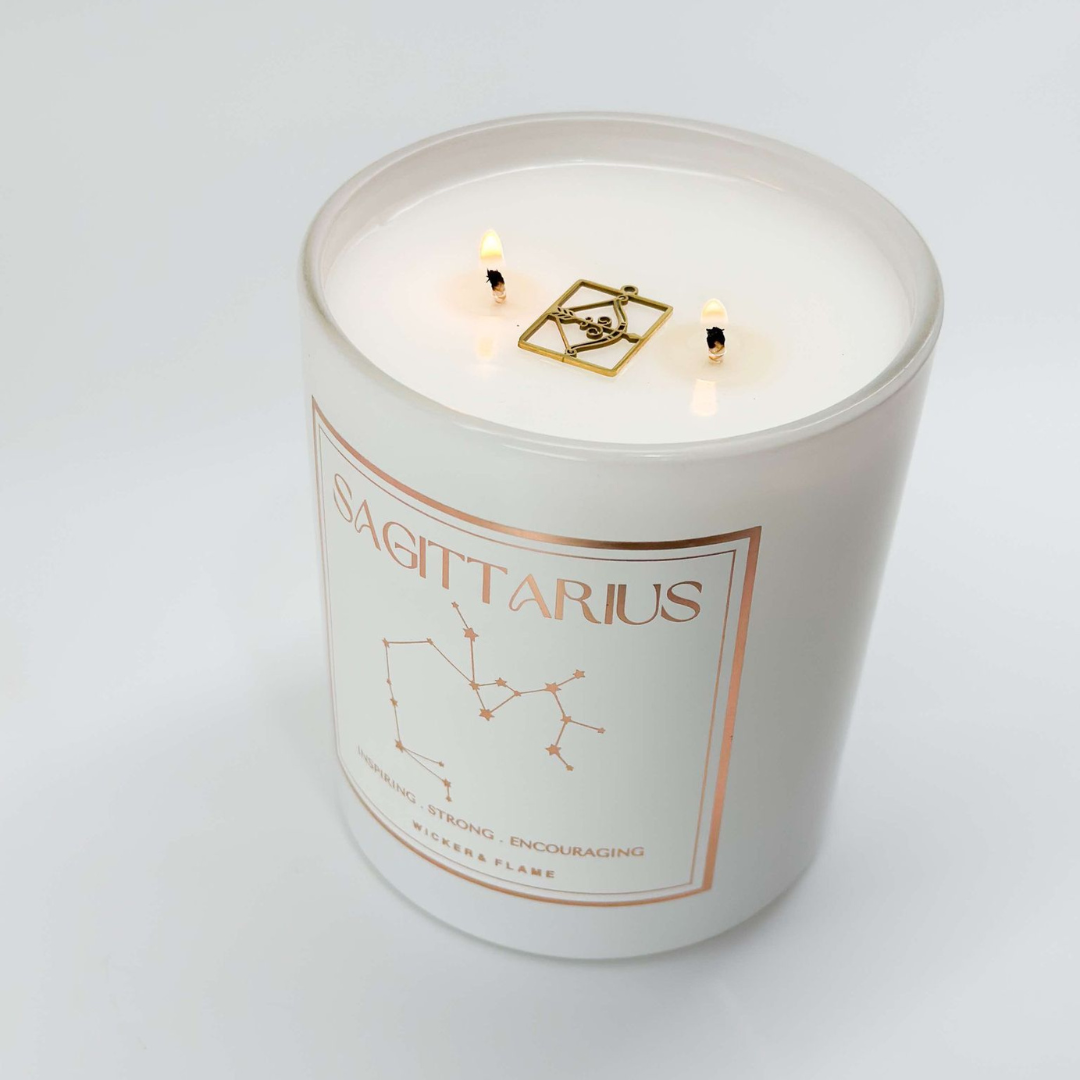 ♐ Sagittarius Zodiac Candle