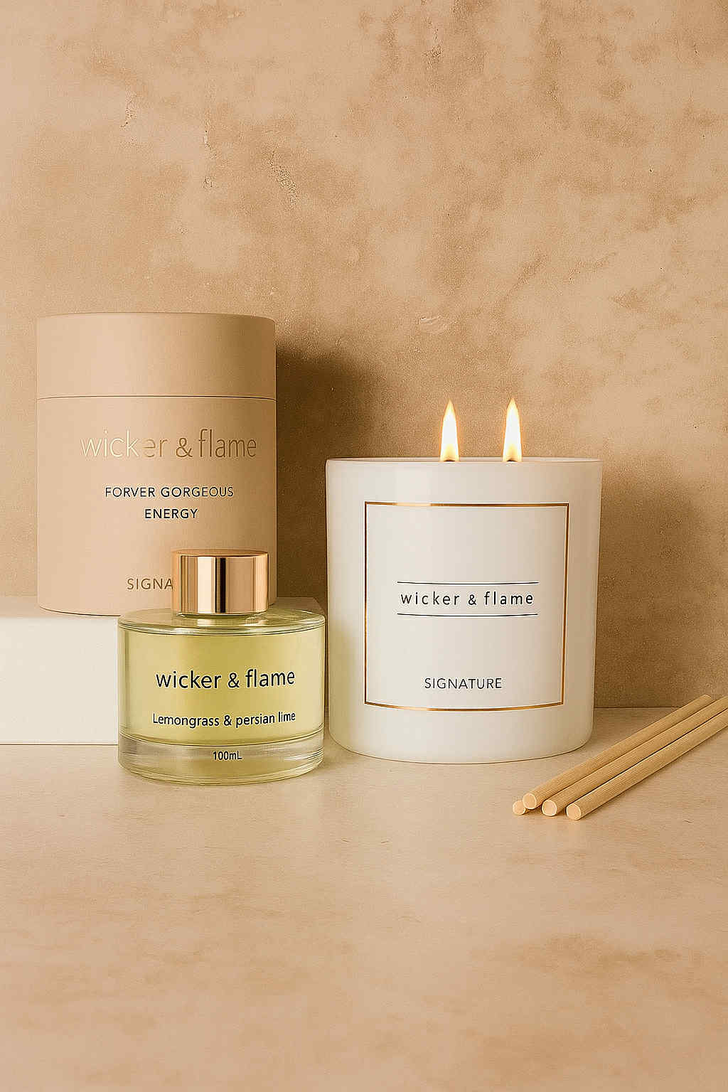The Basic Vibes Candle Collection