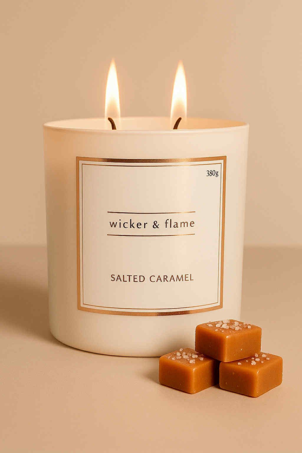 SALTED CARAMEL EVIL EYE CANDLE 🧿