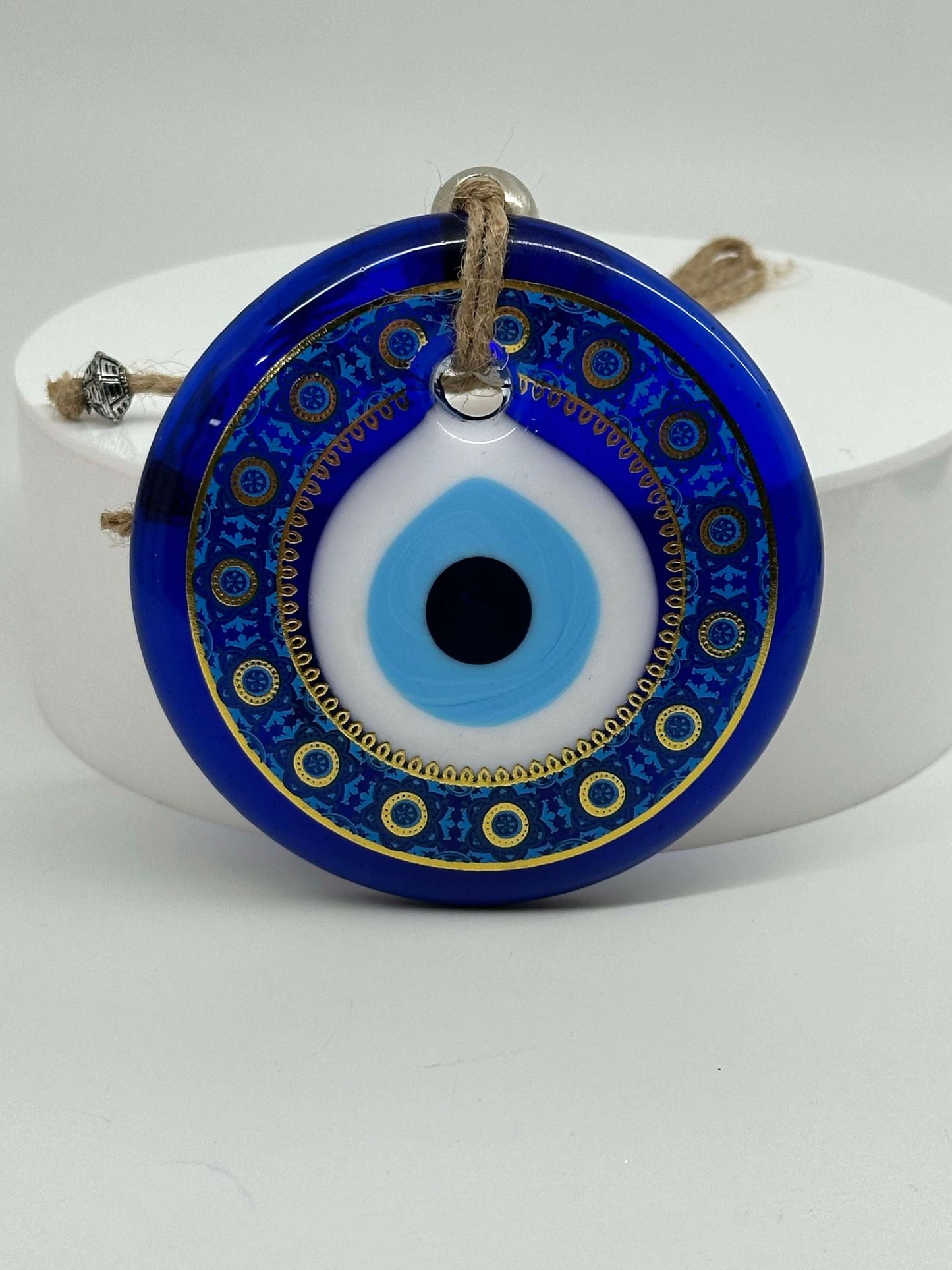 Gold Classic Design #4 Evil Eye Amulet