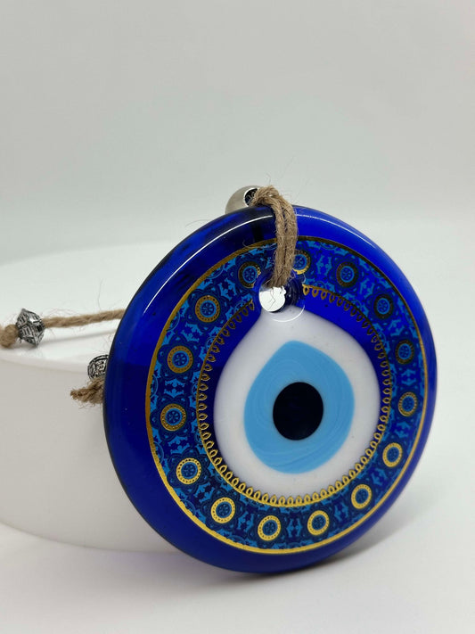 Gold Classic Design #4 Evil Eye Amulet
