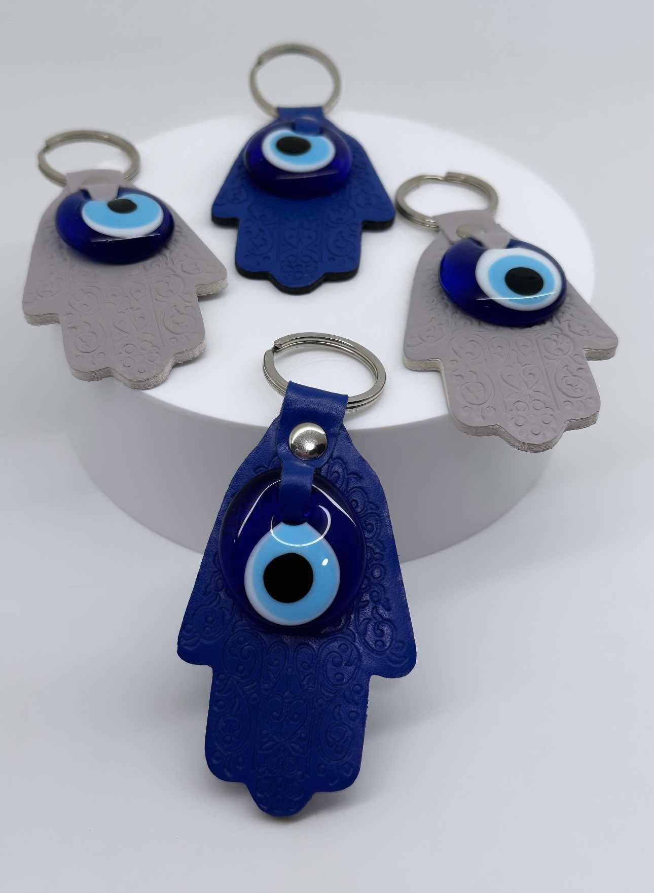 Hamsa + Evil Eye Key Chain Accessories