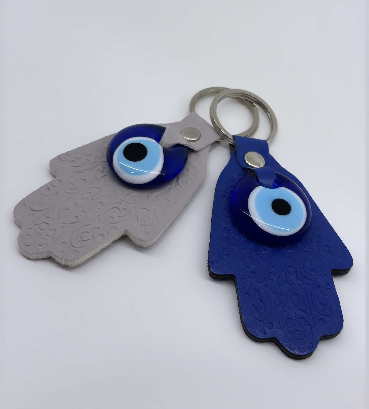 Hamsa + Evil Eye Key Chain Accessories