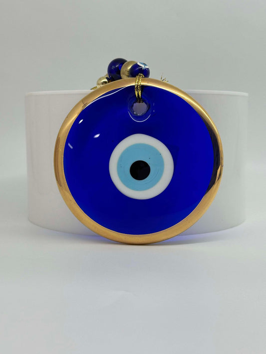 Classic Design With Gold Ring Evil Eye Amulet