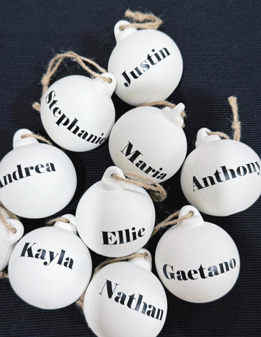 🎅 Personalised Christmas Baubles