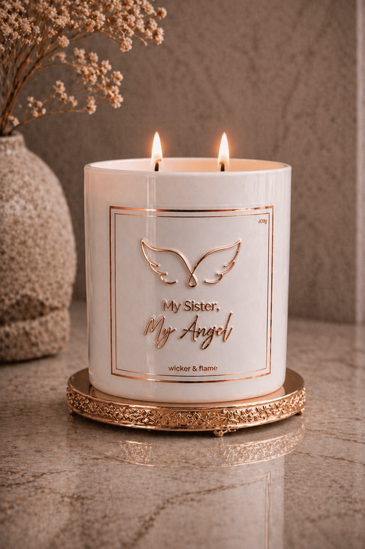 ✨ My Sister, My Angel Candle