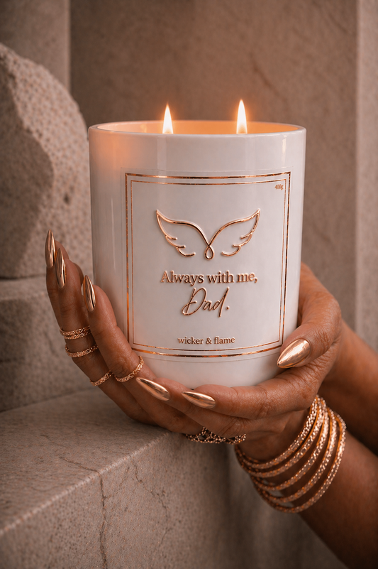 ✨ Always with me, Dad Candle