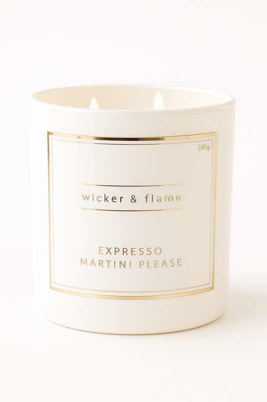 EXPRESSO MARTINI PLEASE! EVIL EYE CANDLE 🧿