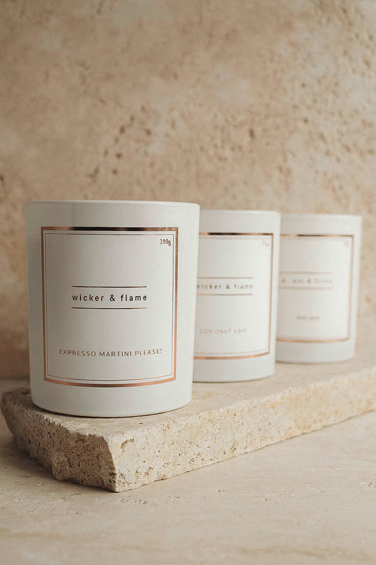 The Basic Vibes Candle Collection