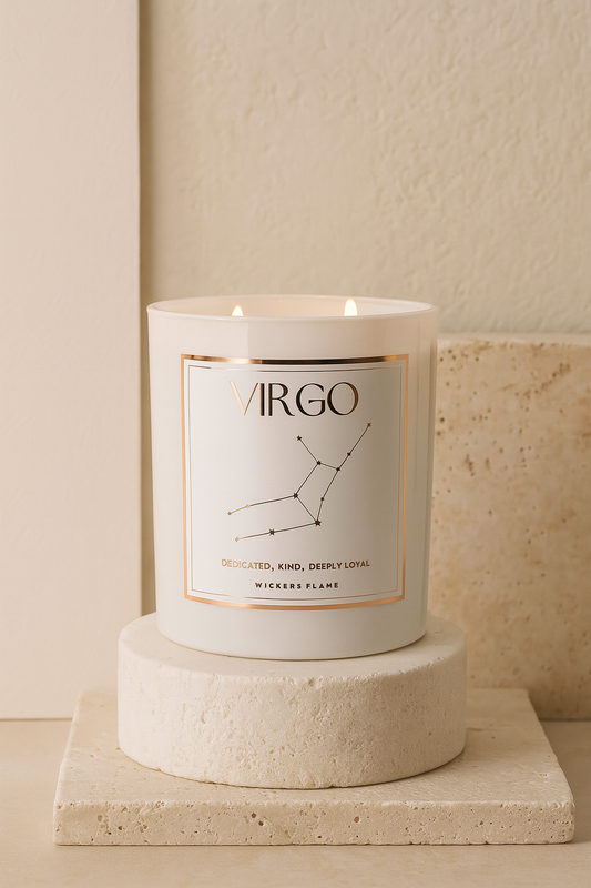 ♍ Virgo Zodiac Candle