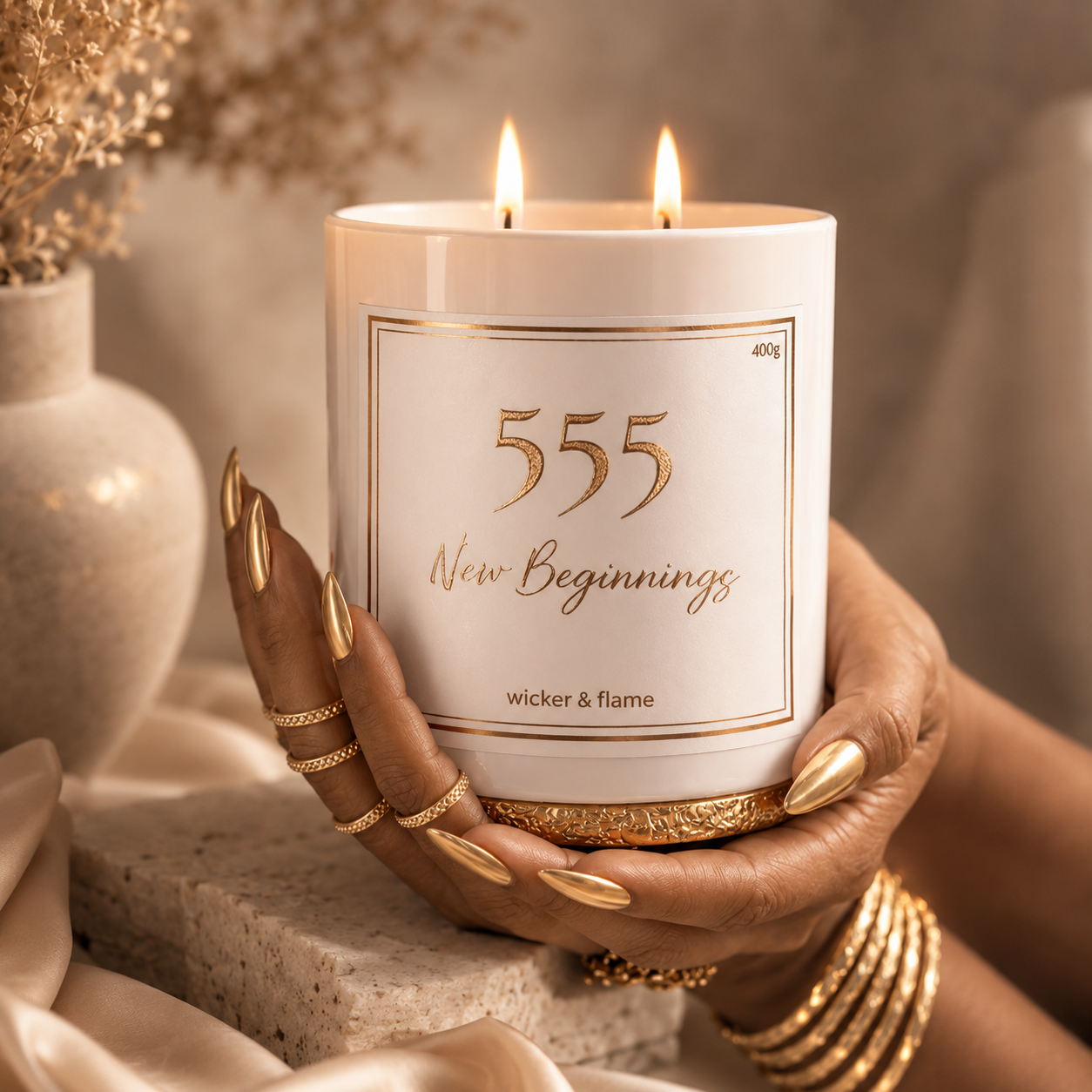 ✨ 555 Angel Candle
