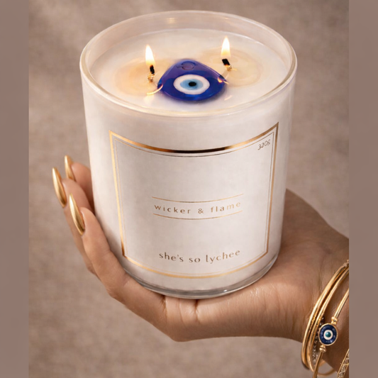 She's So Lychee - Evil Eye Candle 🧿