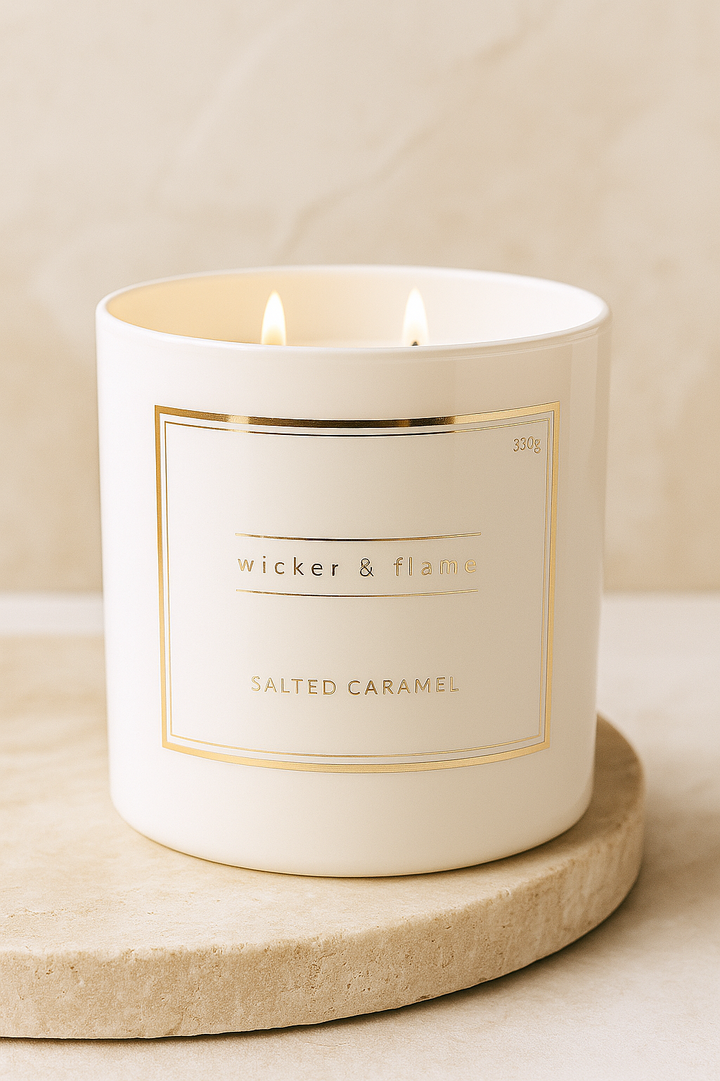 SALTED CARAMEL EVIL EYE CANDLE 🧿