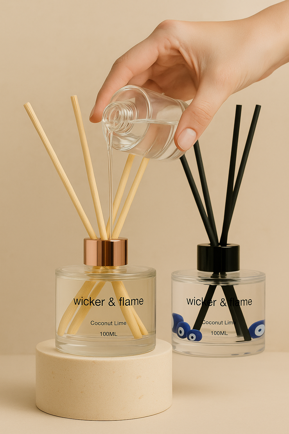 Re Diffusers Re-fill Candles & Diffusers – WICKER & FLAME