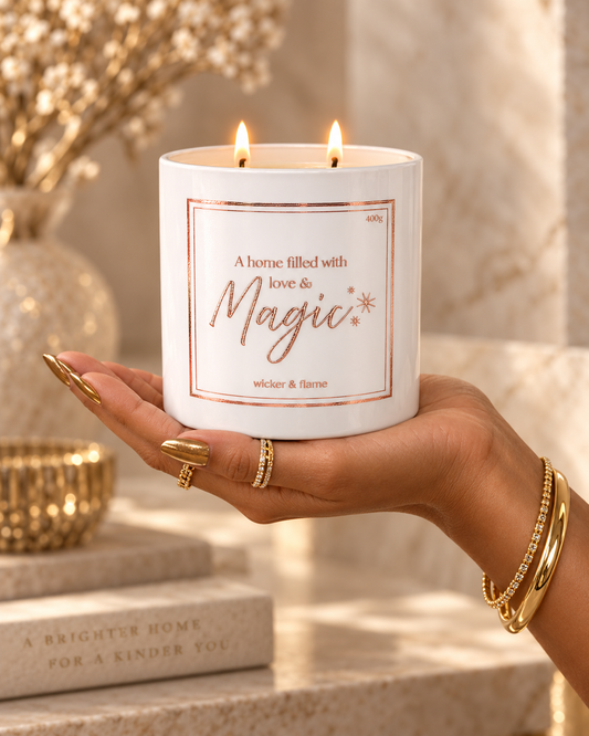 ✨ Home Filled With Magic Candle