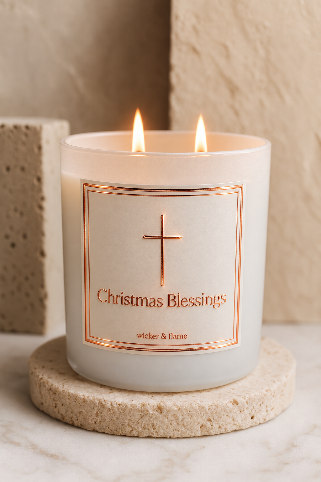 ✝️ Christmas Blessings Candle