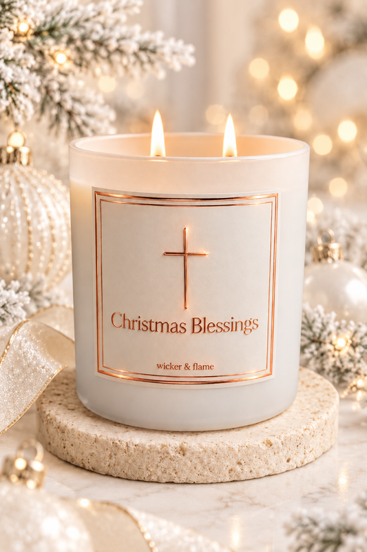 ✝️ Christmas Blessings Candle