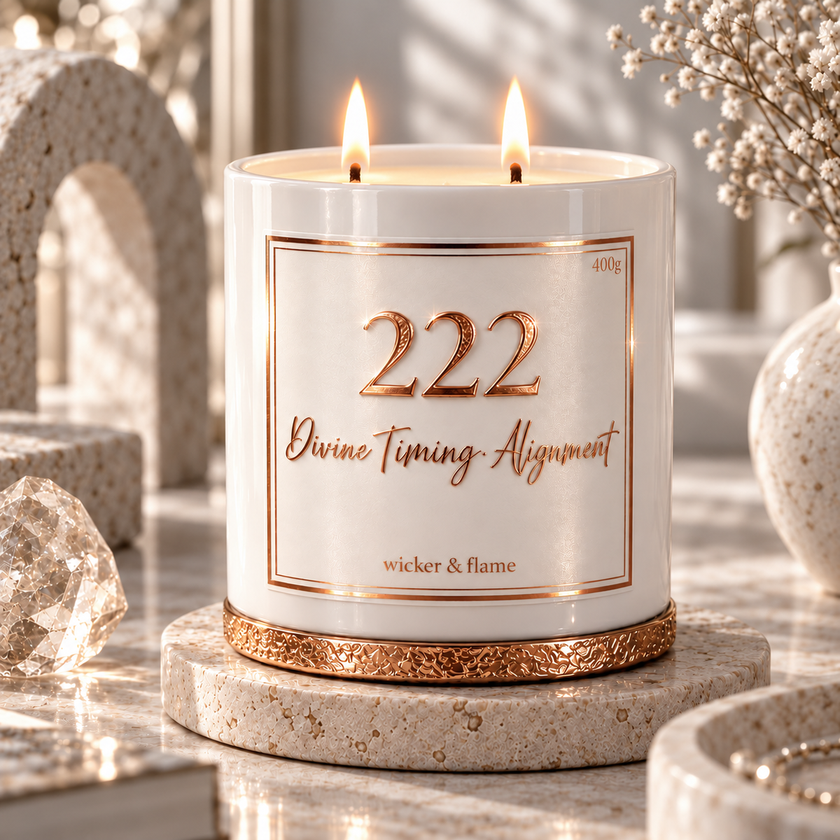 ✨ 222 Angel Candle