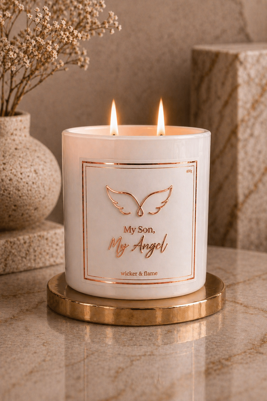 ✨ My Son, My Angel Candle