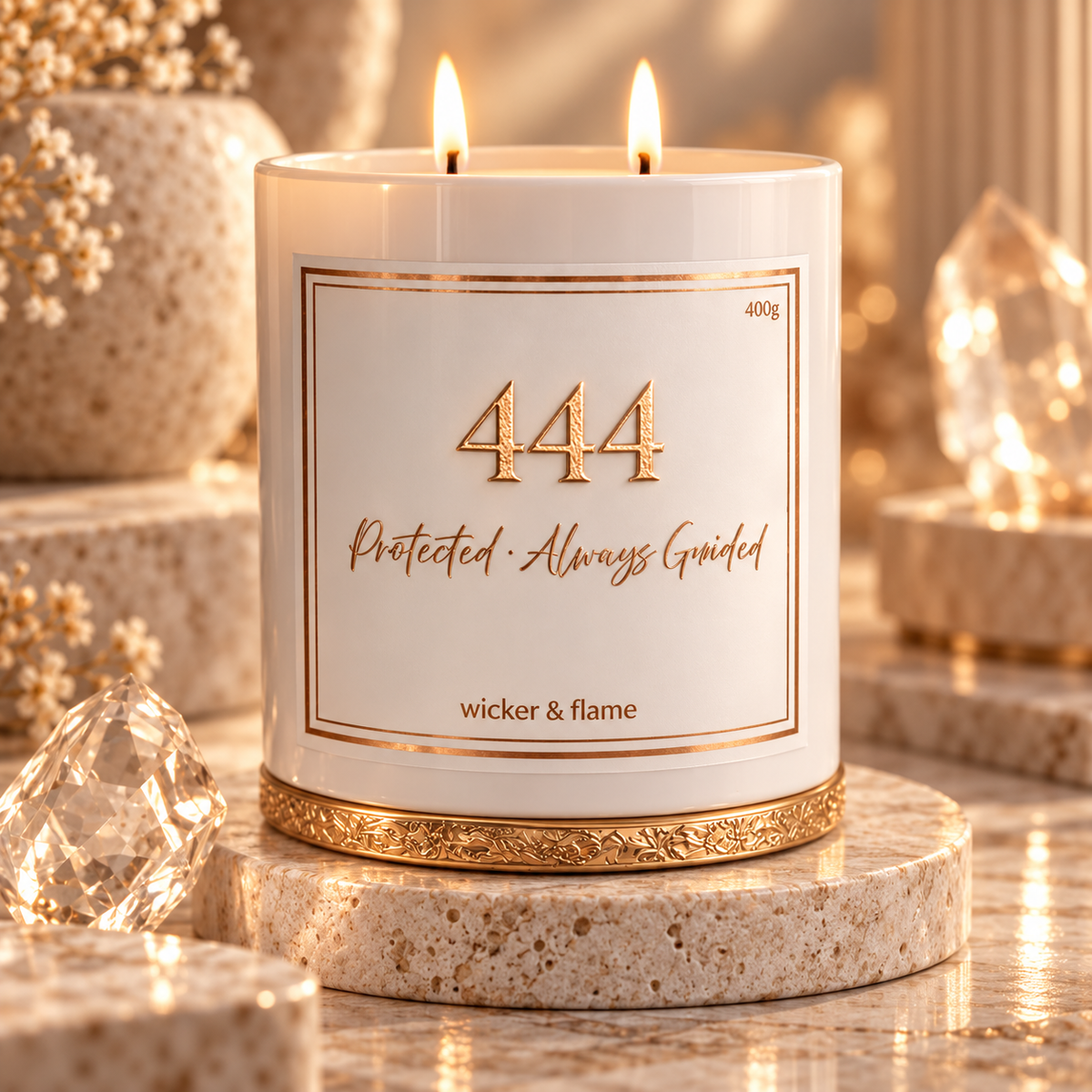 ✨ 444 Angel Candle