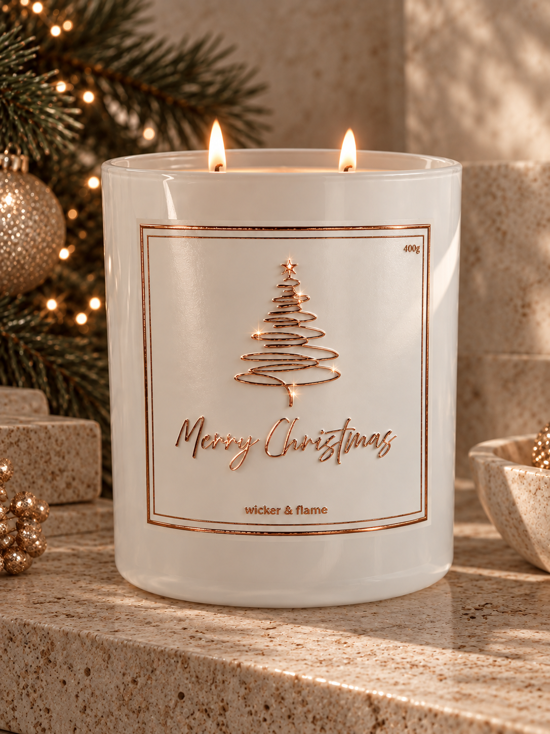 🎅 Christmas Candle - Build Your Custom Candle!