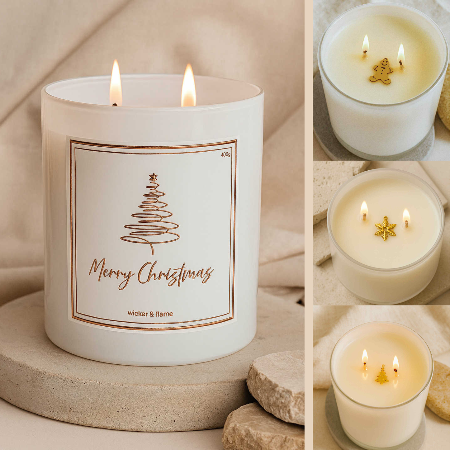 🎅 Christmas Candle - Build Your Custom Candle!