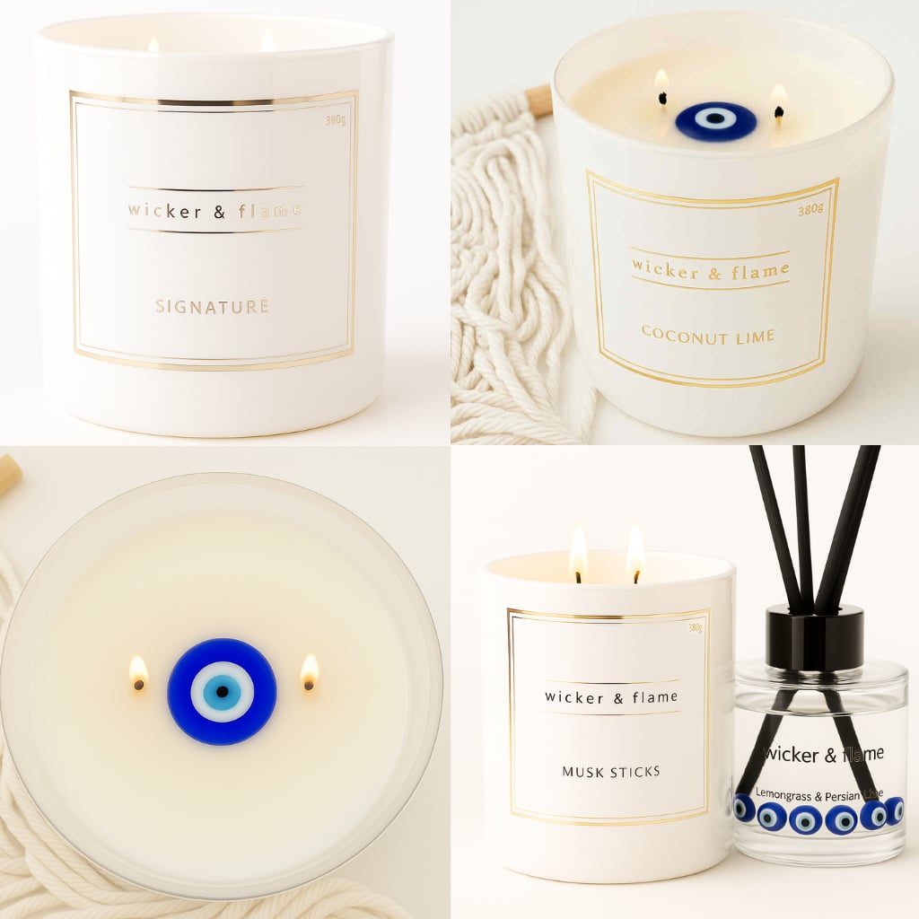 VANILLA SECRET EVIL EYE CANDLE 🧿
