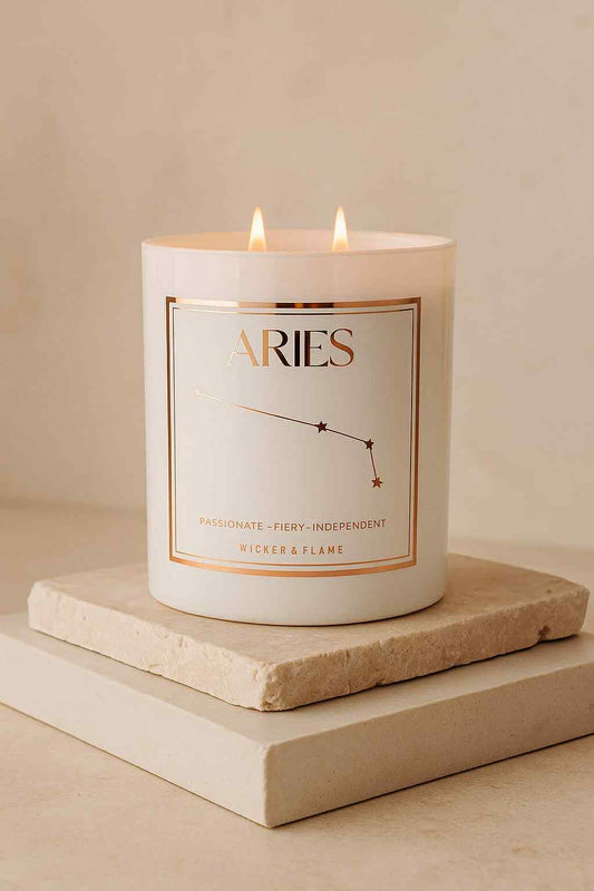♈ Aries Zodiac Candle